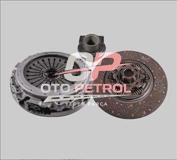 DEBRIYAJ SETI CIFTLI RULMANLI MERCEDES AROCS 3342-4145 Euro6 MANUEL DIS dIsk-IC DIsk-BaskI-Pleyt-Rulman (020185-020050-021366-001083) 400 mm (YenI No: 700705)