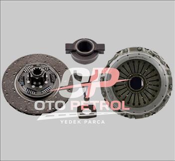 DEBRIYAJ SETI CIFTLI RULMANLI KOMPLE FORD CARGO 4142 (baskI-IC dIsk-dIS dIsk-pleyt-rulman-Catal-flanS) (041042-701042-263042) 400 mm GC46-7540-HA