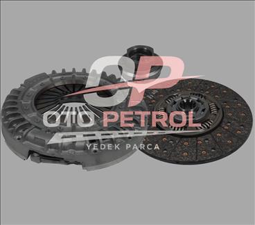 DEBRIYAJ SETI RULMANLI MERCEDES 2521-2517 (020144-020101-020374) 350 mm